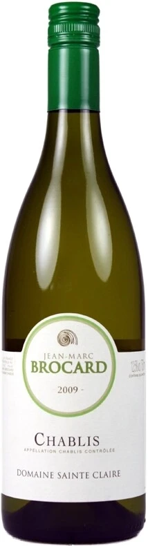 Вино Jean-Marc Brocard, Chablis AOC 2009