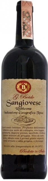 Вино Antica Cantina Boido, Sangiovese, Rubicone IGT