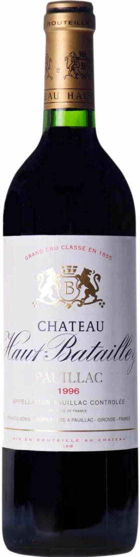 Вино Chateau Haut-Batailley, Pauillac AOC 5-eme Grand Cru Classe, 1996
