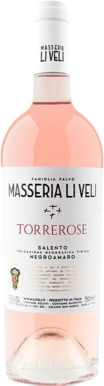 Вино Li Veli Torrerose Negroamaro Salento IGT 2021