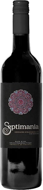Вино Septimania Grenache-Syrah-Merlot, Pays d'Oc IGP