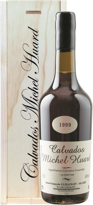 Кальвадос Michel Huard Le Pertyer Calvados AOC 1999 wooden box 700 мл