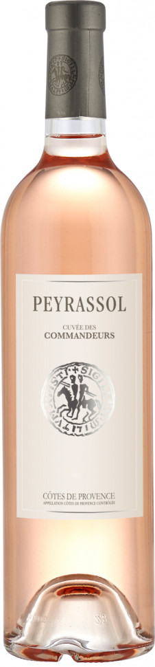 Вино Cuvee des Commanderie Rose Cotes de Provence AOC 2018