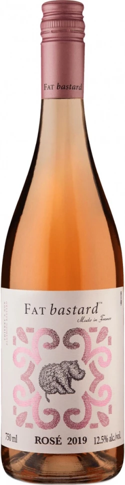 Вино Fat Bastard Rose, Vin de Pays d'Oc, 2019
