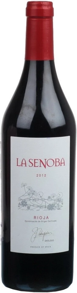 Вино Rodriguez Sanzo, La Senoba, Rioja DOC, 2012
