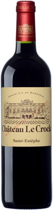 Вино Chateau Le Crock, Saint-Estephe AOC Cru Bourgeois, 2018
