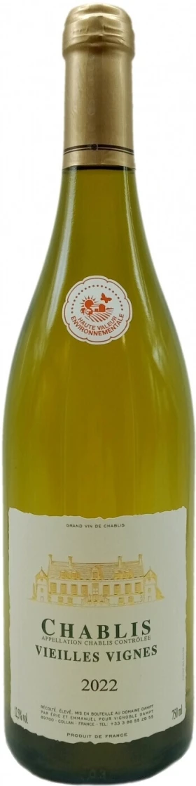 Вино Dampt Freres, Chablis Vieilles Vignes AOC, 2022
