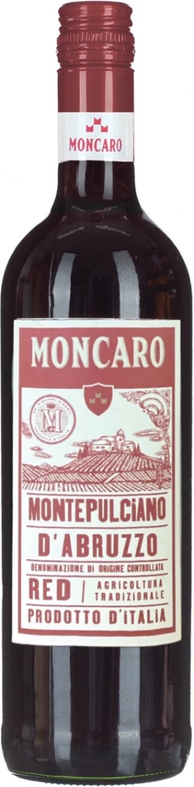 Вино "Moncaro" Montepulciano d'Abruzzo DOC, 2021