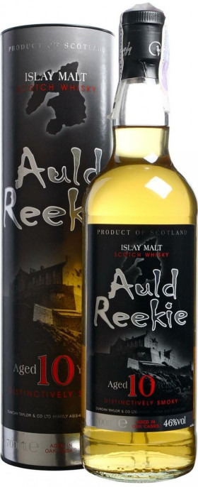 Виски Auld Reekie 10 Years Old in tube 700 мл