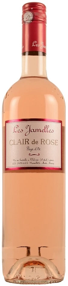 Вино Les Jamelles, Clair de Rose Pays d'Oc IGP, 2018