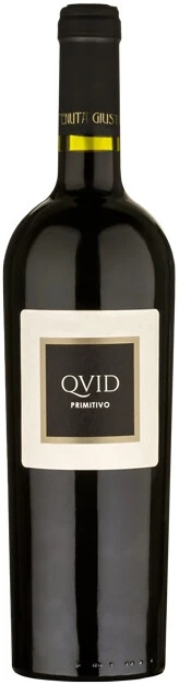 Вино Tenuta Giustini, QVID Primitivo IGT Salento, 2015