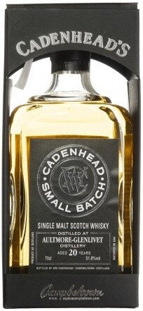 Виски Cadenhead Aultmore 20 Years Old 1997 gift box 700 мл