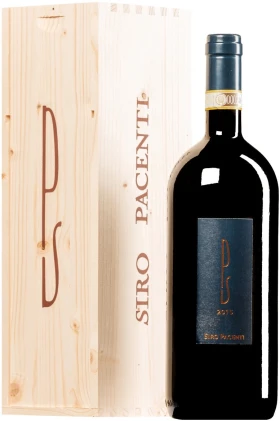 Вино Siro Pacenti, "PS", Brunello di Montalcino DOCG Riserva, 2015, wooden box, 1.5 л
