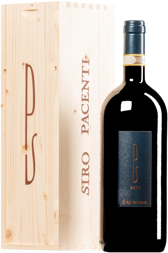 Вино Siro Pacenti, "PS", Brunello di Montalcino DOCG Riserva, 2015, wooden box, 1.5 л