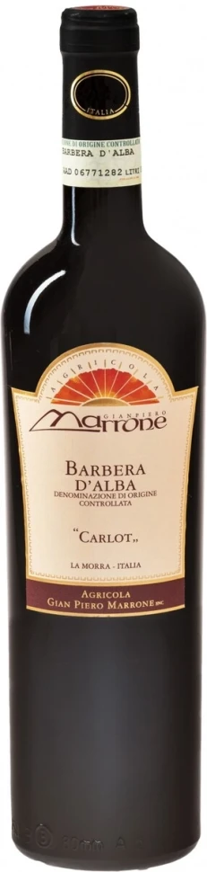 Вино Gian Piero Marrone, Carlot Barbera d'Alba DOC