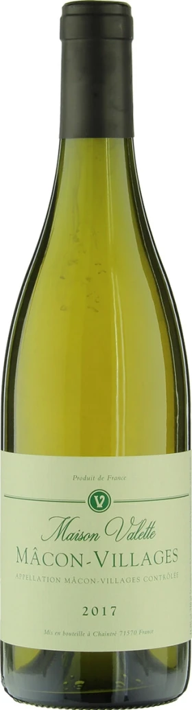 Вино Maison Valette, Macon-Villages AOC, 2017