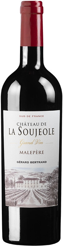Вино Gerard Bertrand Chateau de la Soujeole Rouge Malepere AOC 2017
