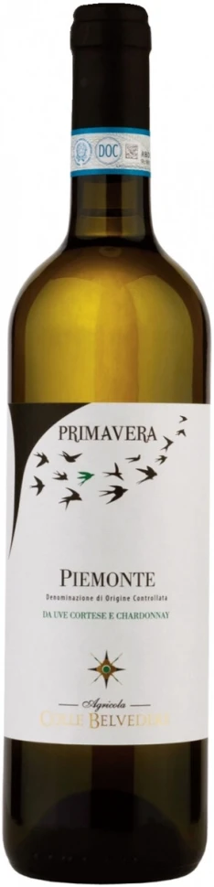 Вино Colle Belvedere, Primavera, Piemonte DOC, 2019
