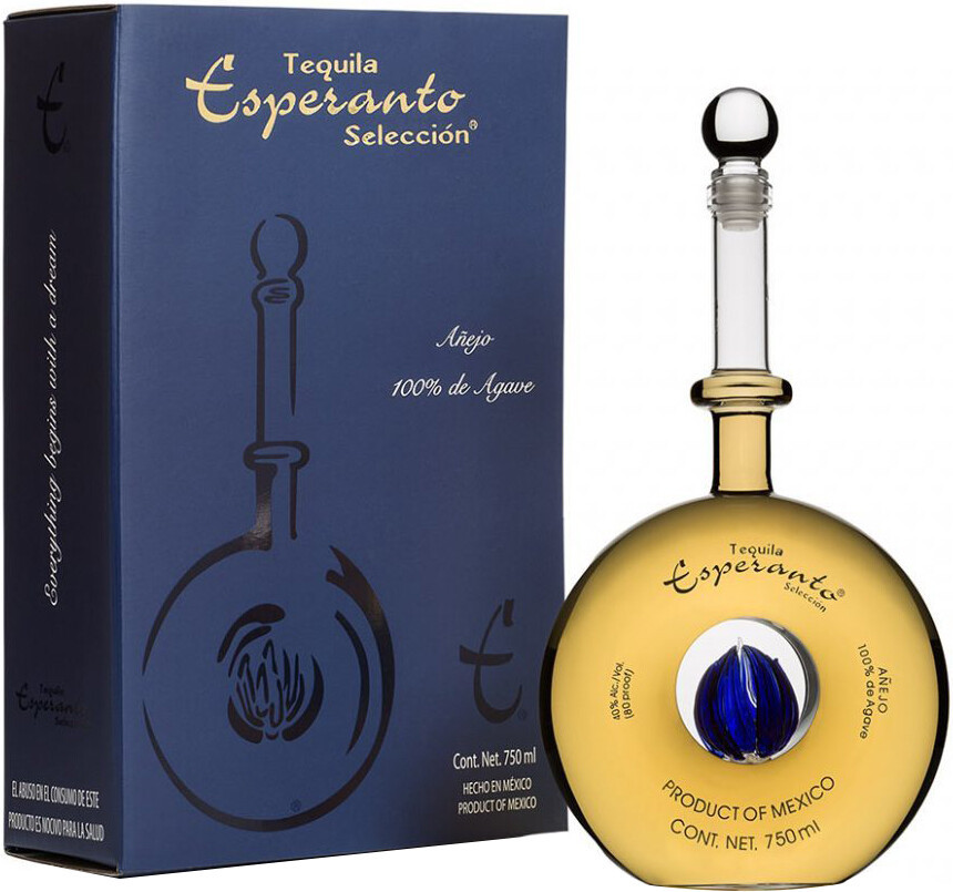Текила Esperanto Seleccion Anejo gift box 0.75 л