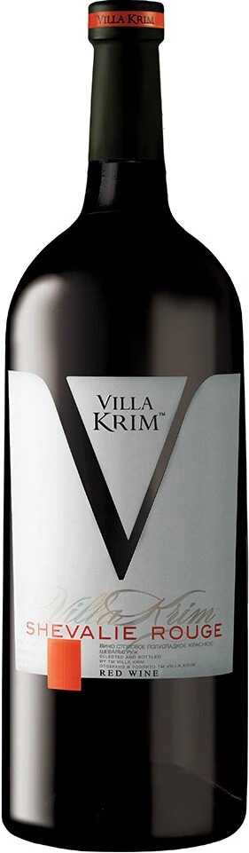 Вино "Villa Krim" Shevalie Rouge, 1.5 л