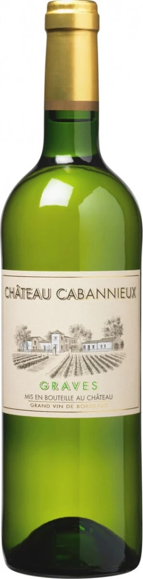 Вино Chateau Cabannieux Blanc, Graves AOC, 2016