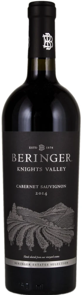 Вино Beringer, Cabernet Sauvignon, Knights Valley, 2014