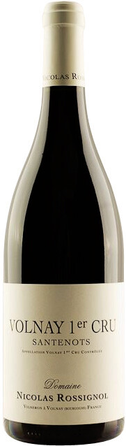 Вино Domaine Nicolas Rossignol Volnay AOC 1er Cru Santenots 2012