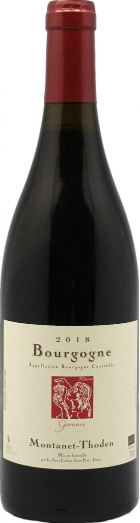 Вино Domaine Montanet Thoden Garance Bourgogne AOC 2018