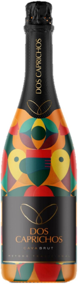 Игристое вино Dos Caprichos Cava Brut DO limited edition