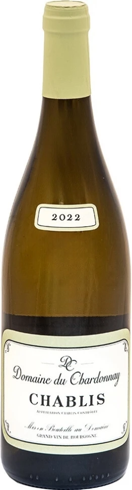 Вино Domaine du Chardonnay, Chablis AOP, 2022
