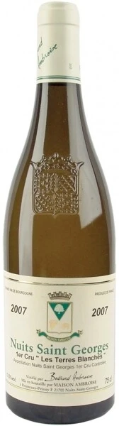Вино Domaine Bertrand Ambroise, Nuits Saint Georges Premier Cru Les Terres Blanches, 2007
