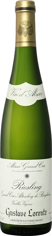 Вино Gustave Lorentz, Riesling Grand Cru Altenberg de Bergheim Vieilles Vignes, Alsace AOC, 2015