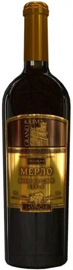 Вино "Гранд Крым" Мерло Премиум
