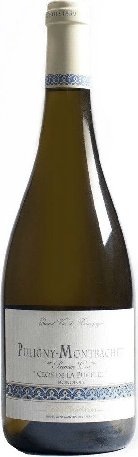Вино Domaine Jean Chartron, Puligny-Montrachet 1-er Cru Clos de la Pucelle Monopole AOC, 2016