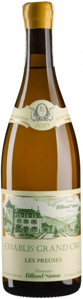 Вино Billaud-Simon, Chablis Grand Cru Les Preuses, 2019