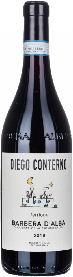 Вино Diego Conterno Ferrione Barbera d Alba DOC 2019