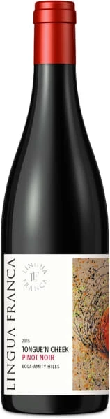Вино Lingua Franca, Tongue'n Cheek Pinot Noir, 2015