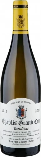 Вино Jean-Paul & Benoit Droin, Vaudesir Chablis Grand Cru, 2011