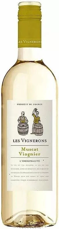 Вино Les Vignerons Muscat Viognier