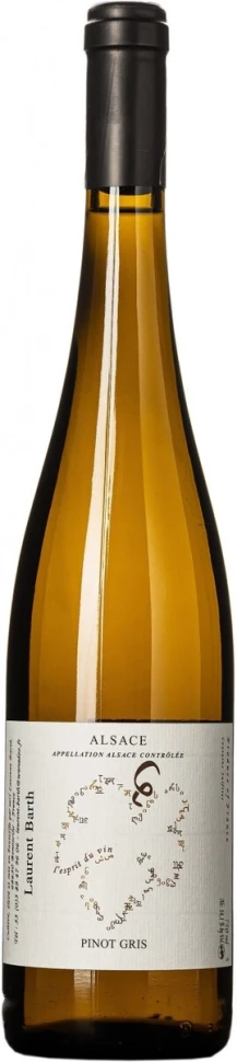 Вино Laurent Barth, Pinot Gris, Alsace AOC, 2022