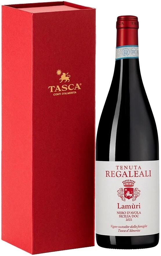 Вино Lamuri, Sicilia DOC, 2021, gift box