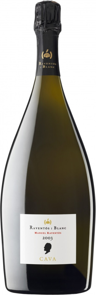 Игристое вино Raventos i Blanc Manuel Raventos Brut Gran Reserva Cava DO 2003 15 л