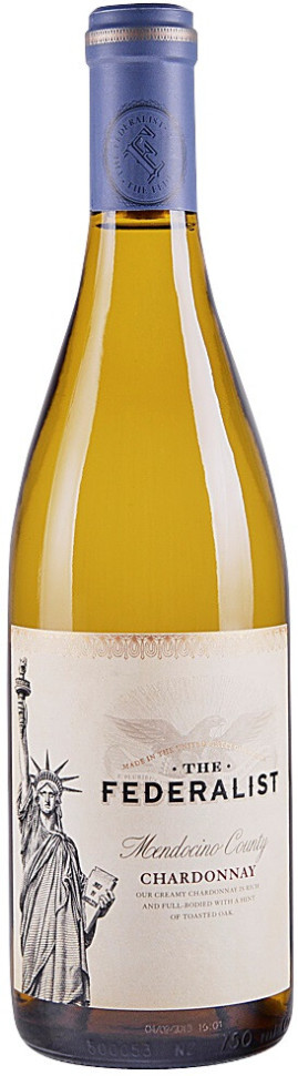 Вино The Federalist Chardonnay 2019