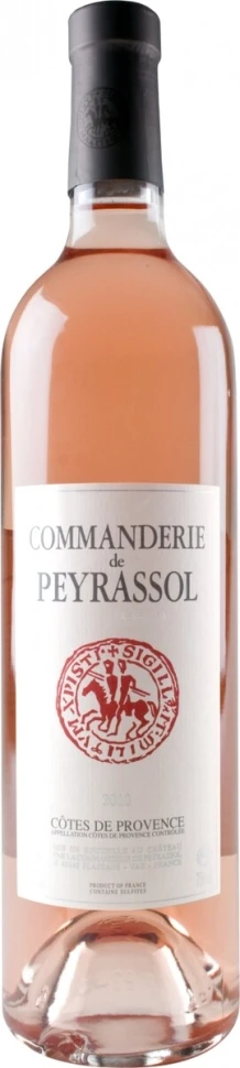 Вино Commanderie de Peyrassol Rose, Cotes de Provence AOC, 2012
