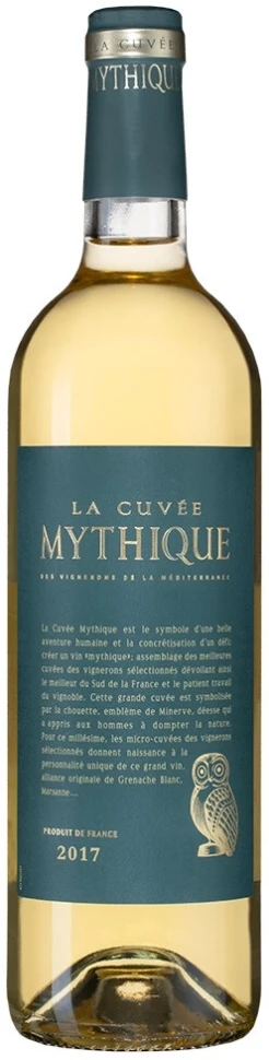 Вино Val d'Orbieu-Uccoar, La Cuvee Mythique Blanc, Pays d'Oc IGP, 2017