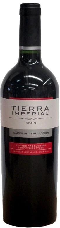 Вино Bodegas Verduguez, "Tierra Imperial" Cabernet Sauvignon DO