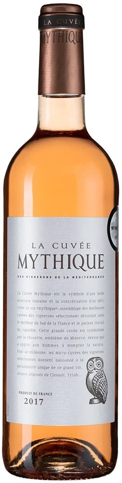 Вино Val d'Orbieu-Uccoar, La Cuvee Mythique Rose, Pays d'Oc IGP, 2017