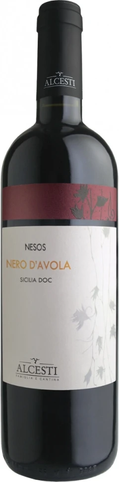 Вино Alcesti, Nesos Nero d'Avola, Sicilia DOC
