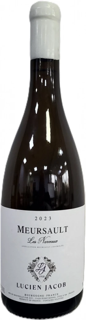 Вино Lucien Jacob, Meursault Les Narvaux AOC, 2023