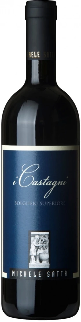 Вино Michele Satta, I Castagni, Bolgheri Rosso Superiore DOC, 2012